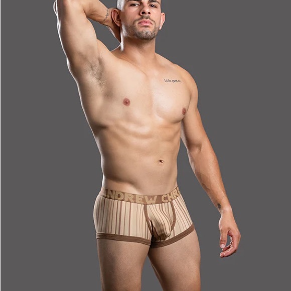 Andrew Christian DUNES STRIPE BOXER - Picture 3 of 6
